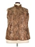 Alia Snake Print Brown Vest Size 20 - photo 1