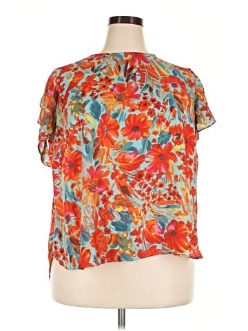 PREMISE Short Sleeve Blouse (view 1)