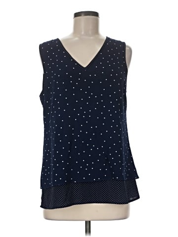 Skies Are Blue Sleeveless Blouse (view 1)