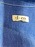 D&Co. Blue Denim Jacket Size 20 - photo 6