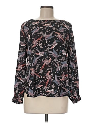 Ann Taylor LOFT Outlet Long Sleeve Blouse (view 1)