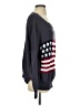 Miracle 100% Cotton Stars Gray Pullover Sweater Size S - photo 4