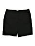 IZOD Solid Black Shorts Size 16 - photo 1