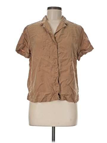 Banana Republic Factory Store Short Sleeve Blouse (view 1)