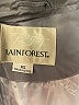 Rainforest 100% Polyester Gray Raincoat Size XS - photo 6