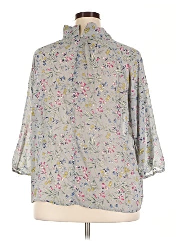 Fun2Fun 3/4 Sleeve Blouse (view 2)