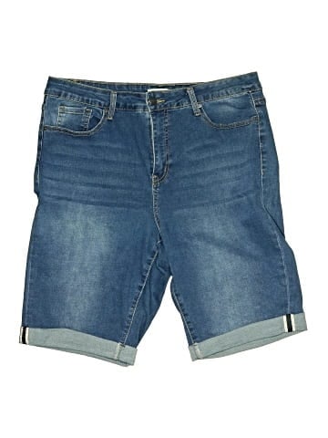 Bleu Denim Shorts (view 1)