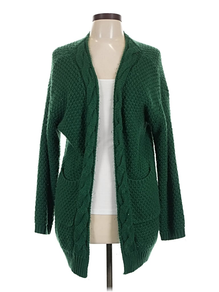 Pre-owned Grecerelle Cardigan Sweater In Green