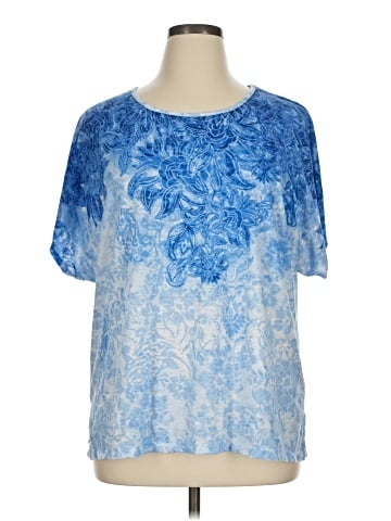 Cathy Daniels Short Sleeve Blouse (view 1)