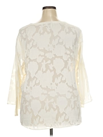 Van Heusen 3/4 Sleeve Blouse (view 2)