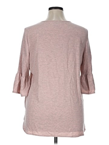 Adrianna Papell 3/4 Sleeve Top (view 2)