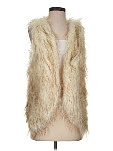 Skies Are Blue Faux Fur Vest (view 1)