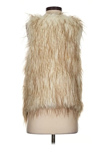 Skies Are Blue Faux Fur Vest (view 2)
