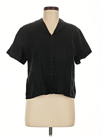 Flax Short Sleeve Blouse (view 1)