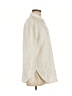 Flax 100% Linen Ivory Long Sleeve Button-Down Shirt Size 6 (S) - photo 4