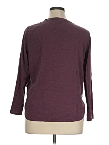 KIRKLAND Signature 3/4 Sleeve T-Shirt (view 2)