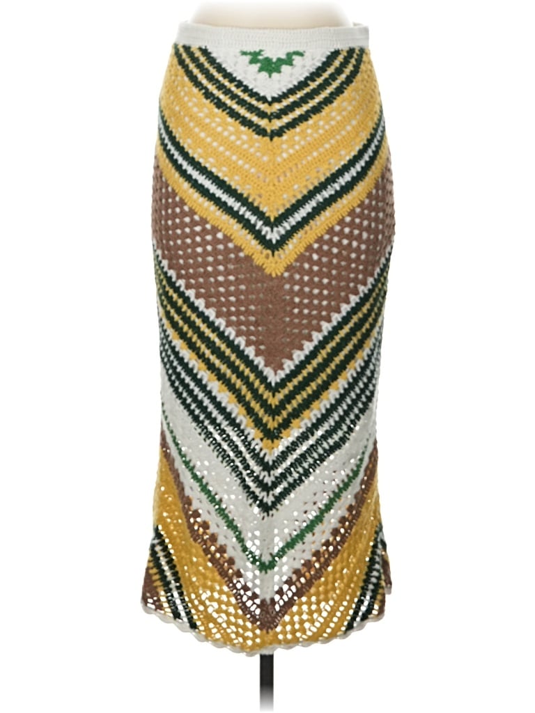 Pre-owned Etcetera Casual Skirt In Gold