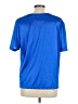 Blair 100% Polyester Blue Short Sleeve Top Size L - photo 2