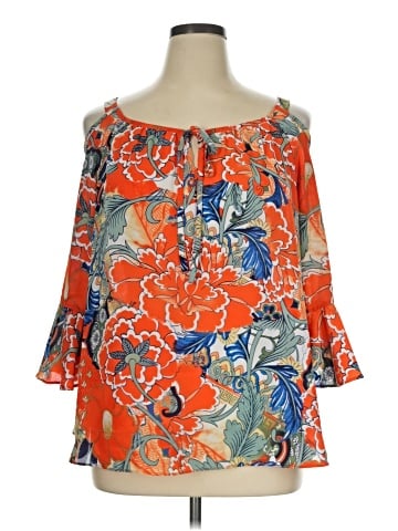 Peter Nygard 3/4 Sleeve Blouse (view 1)