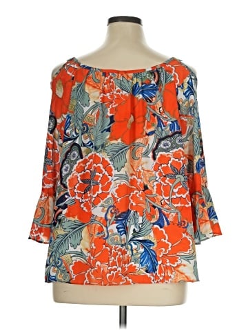 Peter Nygard 3/4 Sleeve Blouse (view 2)