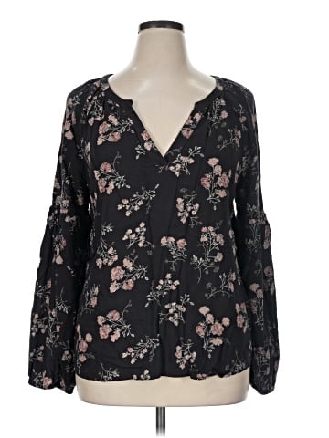 Hinge Long Sleeve Blouse (view 1)