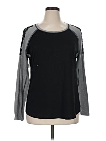 Allegra K Long Sleeve Top (view 1)