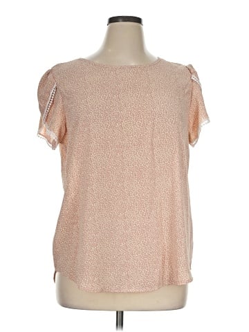 Fashion Short Sleeve Blouse (view 1)