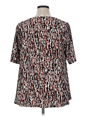 Dana Buchman Short Sleeve Blouse (view 2)
