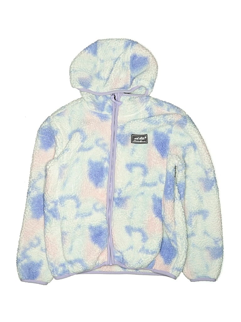 Pre-owned Eddie Bauer Kids' Zip Up Hoodie In Blue