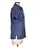 L.L.Bean 100% Linen Blue Short Sleeve Button-Down Shirt Size XS - photo 4