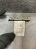 Notations Gray Short Sleeve Top Size XL - photo 7