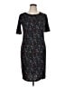 Lularoe Print Black Casual Dress Size XL - photo 1