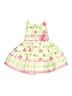 Youngland 100% Polyester Polka Dots Green Dress Size 3T - photo 1