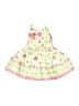 Youngland 100% Polyester Polka Dots Green Dress Size 3T - photo 2