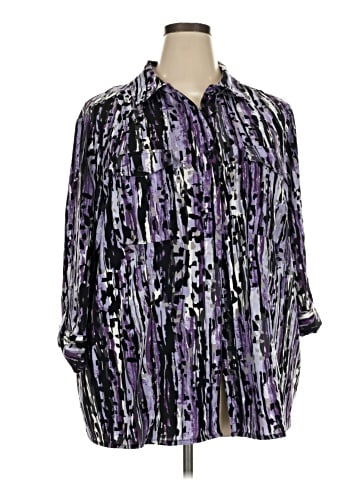 Maggie Barnes 3/4 Sleeve Blouse (view 1)