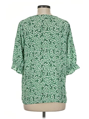Well Worn 3/4 Sleeve Blouse (view 2)