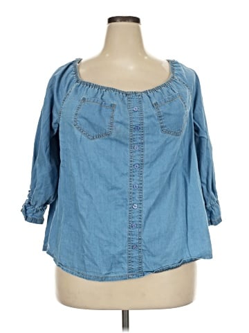 Truth NYC 3/4 Sleeve Blouse (view 1)
