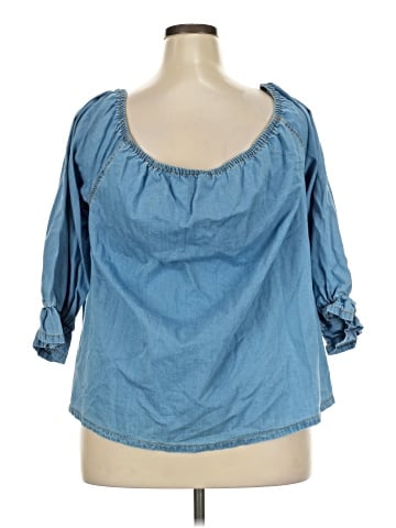 Truth NYC 3/4 Sleeve Blouse (view 2)