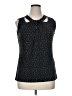41Hawthorn Black Sleeveless Blouse Size XL - photo 1