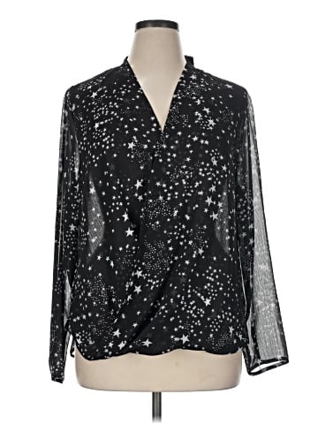 Banana Republic Factory Store Long Sleeve Blouse (view 1)