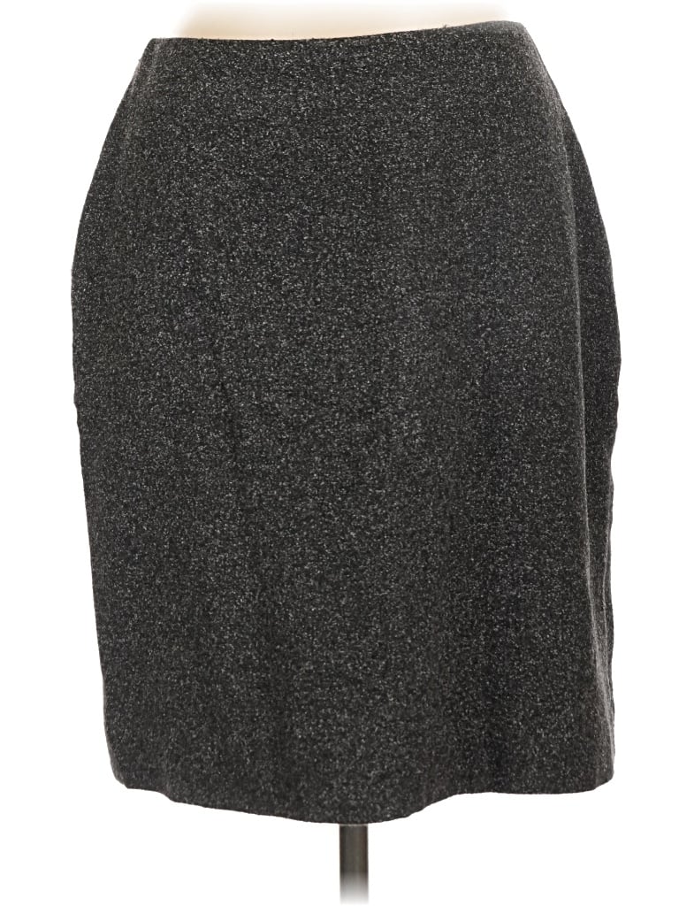 Pre-owned Caslon Formal Skirt In Gray