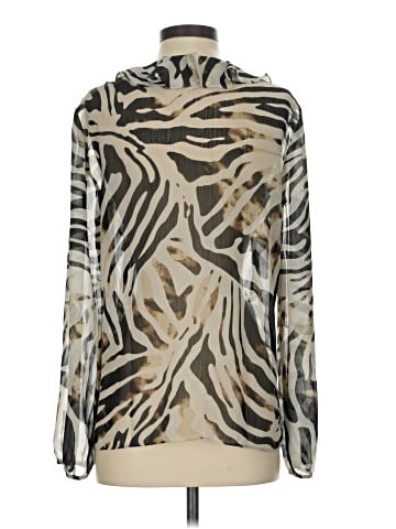 AK Anne Klein Long Sleeve Blouse (view 2)