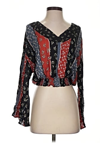 Others Follow 3/4 Sleeve Blouse (view 1)