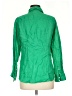 J.Crew 100% Linen Green Long Sleeve Button-Down Shirt Size 8 (petite) - photo 2