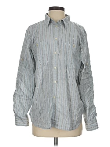 Lauren Jeans Co. Long Sleeve Button-Down Shirt (view 1)