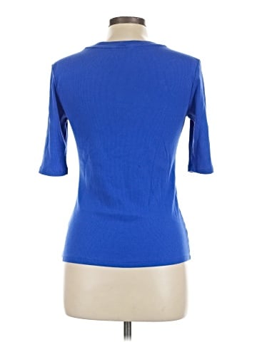 Banana Republic Factory Store 3/4 Sleeve T-Shirt (view 2)