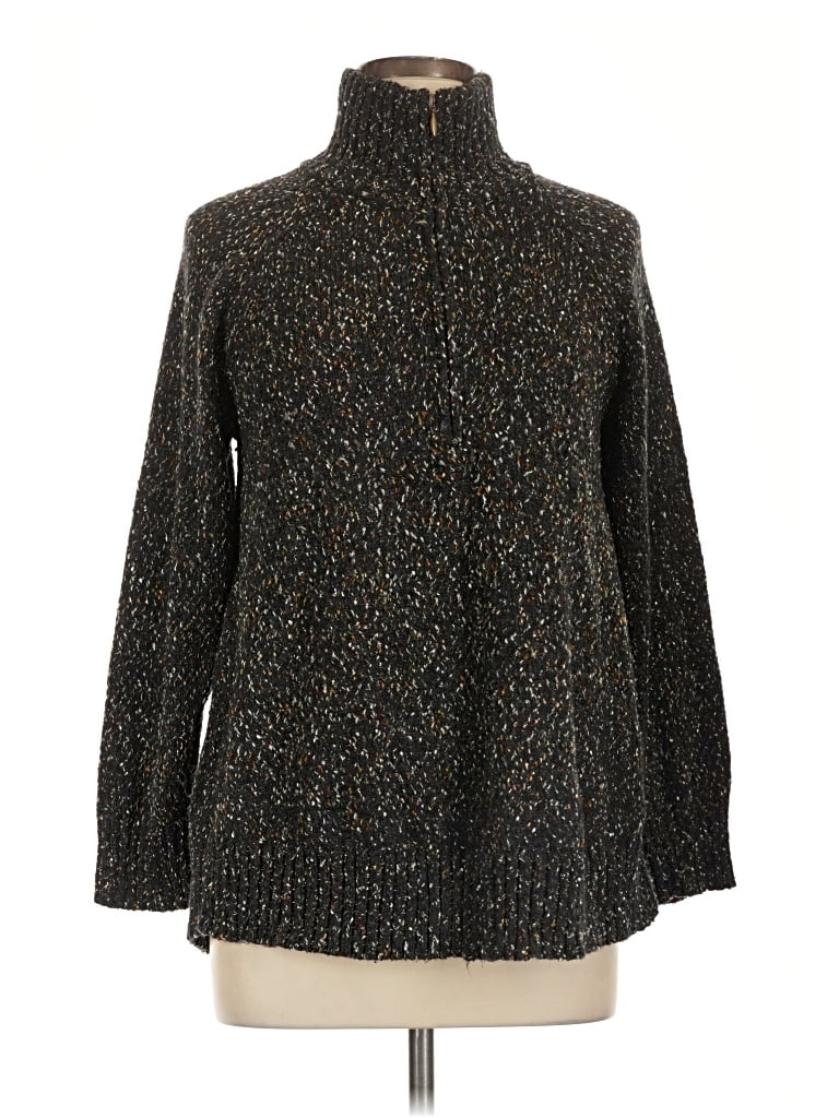 Pre-owned Coldwater Creek Turtleneck Sweater In Brown