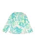 Lilly Pulitzer Green Teal Rash Guard Size 14 - photo 1