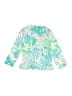 Lilly Pulitzer Green Teal Rash Guard Size 14 - photo 2