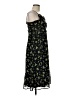 No Boundaries 100% Polyester Floral Black Cocktail Dress Size M - photo 4